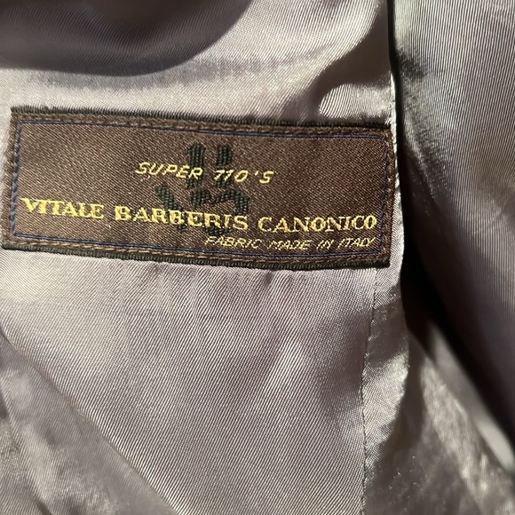 Brooks Brothers Gray Pinstriped Blazer - Picture 9 of 16